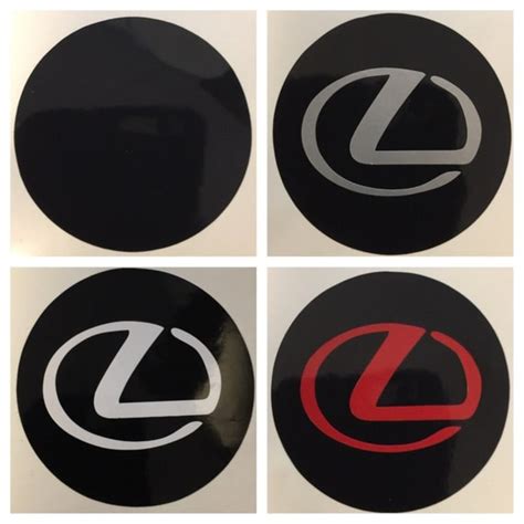Lexus Center Cap Decals
