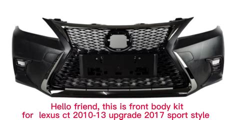 Lexus Ct200H Front Bumper Replacement