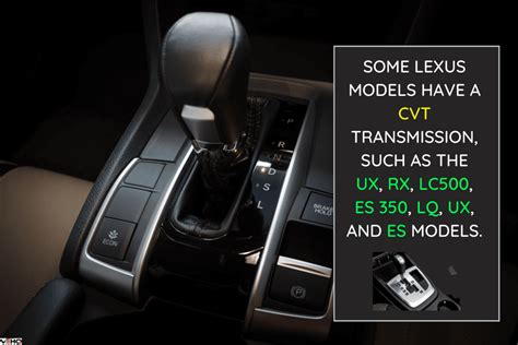 Lexus Sequential Shift Automatic Transmission