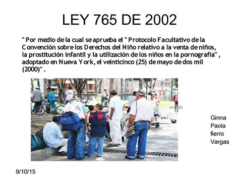 ley 765 de 2001