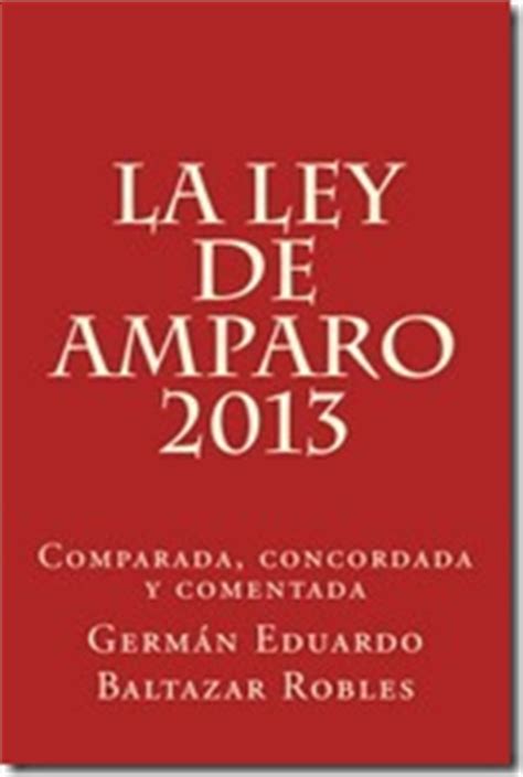 ley de amparo 2013 word