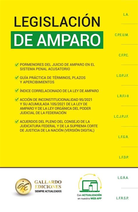 ley de amparo 2023 actualizada