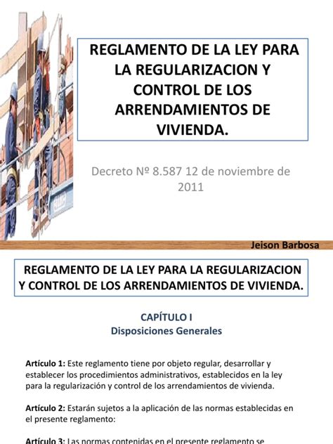 ley de arrendamiento en venezuela vigente