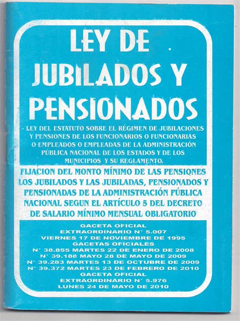 ley de jubilados y pensionados