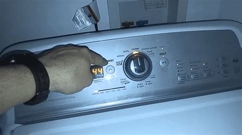 lf code on maytag washing machine