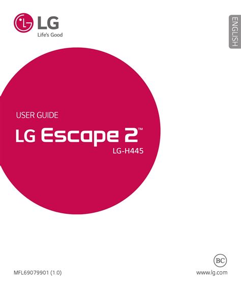 Lg Escape 2 User Manual