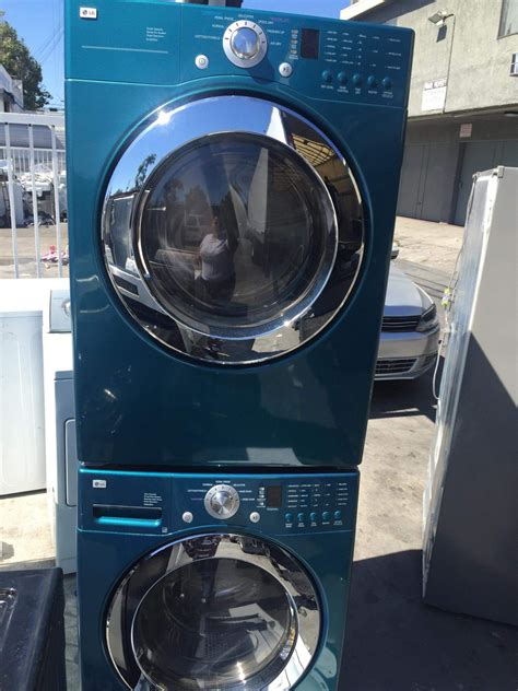 lg bahama blue washer and dryer