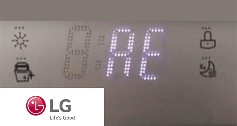 Lg Dishwasher Ae Fault Code