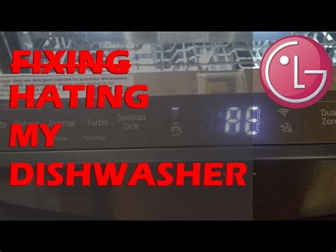 Lg Dishwasher Error Message Ae
