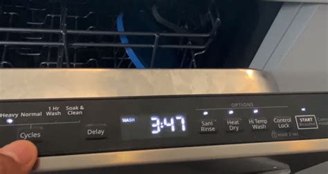 lg dishwasher normal cycle time