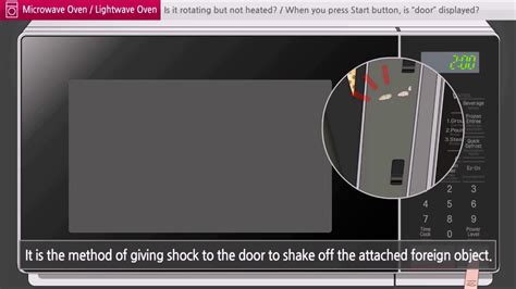 Lg Microwave Screen Not Working