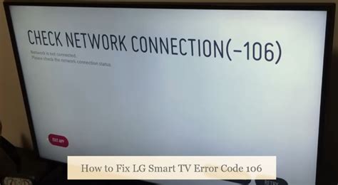 Lg Tv Code 106