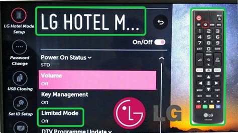 Lg Tv Hotel Mode Code