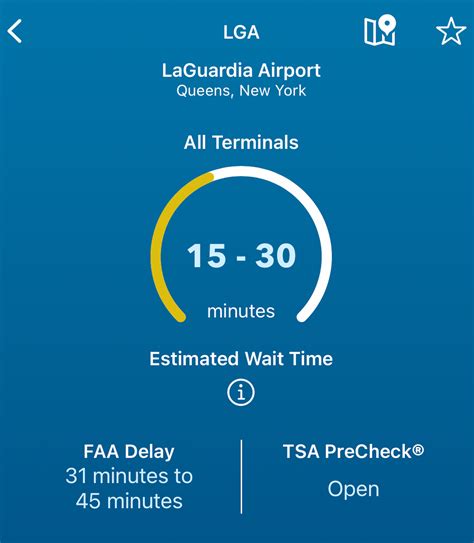 Lga Terminal C Security Wait Time