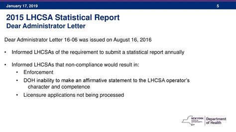 lhcsa statistical report instructions