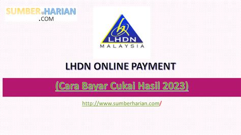 lhdn when to pay