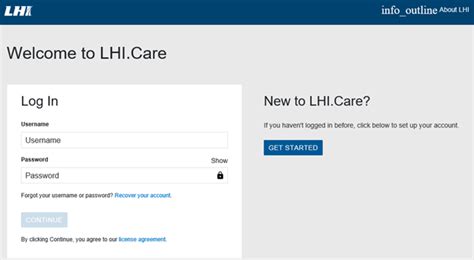 lhi care sign in