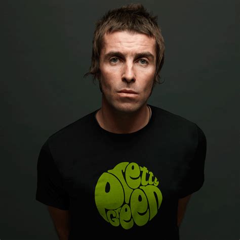 liam gallagher pretty green t shirt