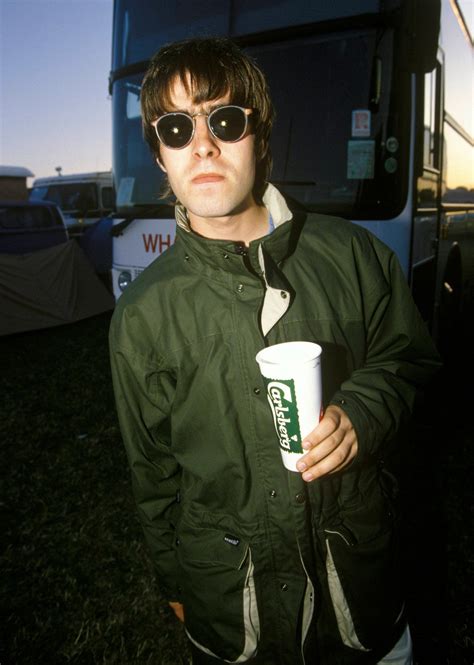 liam gallagher trench coat