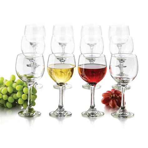 Libbey Wine Glasses 12