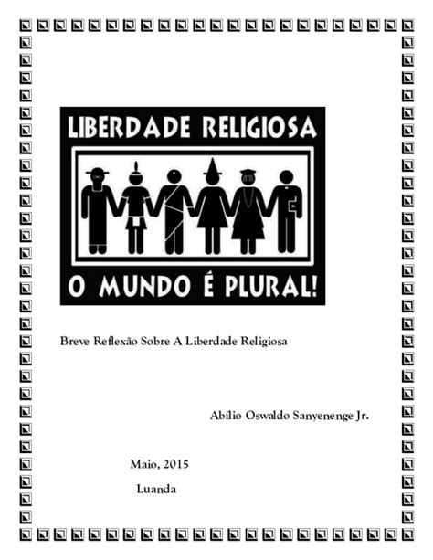 liberdade religiosa pdf