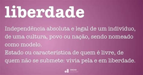 liberdade significado