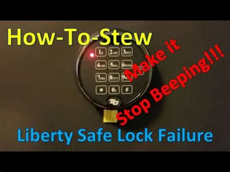 Liberty Safe Electronic Lock Problems