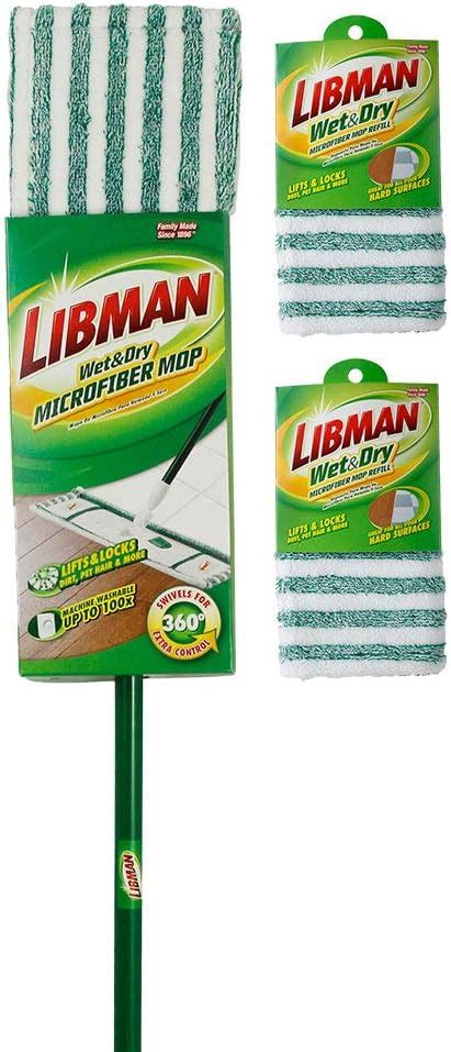 Libman Wet & Dry Microfiber Mop