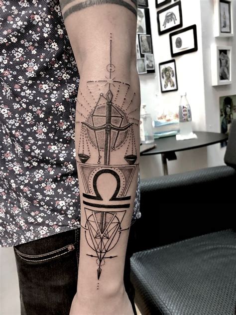 Libra Tattoos for Men