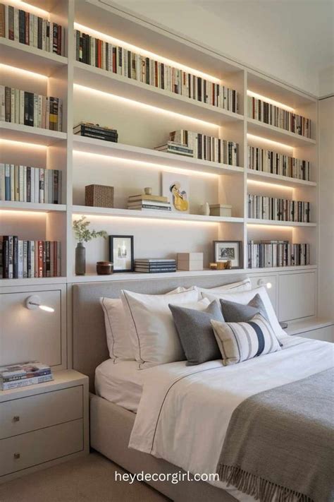 20 Awesome Bedroom Library Decor Ideas HomeMydesign