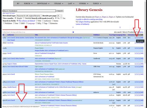 Library Genesis Ebook Database