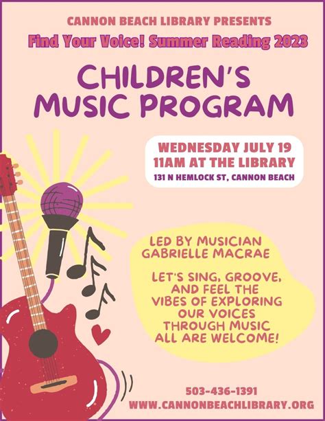 Library Music Programs