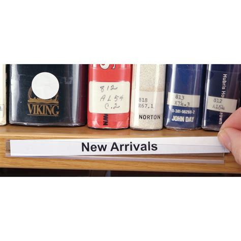 Library Shelf Label Holders Uk