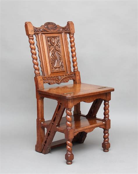doodleart.shop:library step chair oak