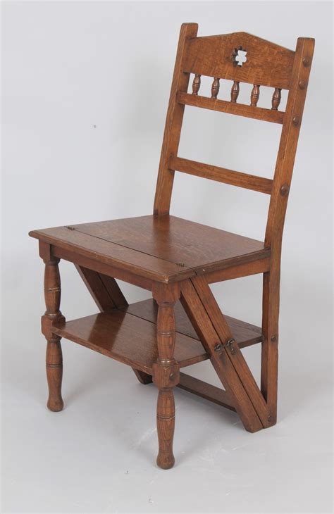 home.furnitureanddecorny.com:library step chair oak