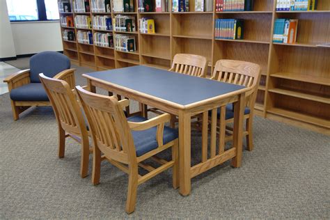 Library Table Dimensions