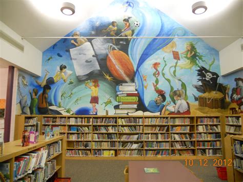 Library Wall Murals