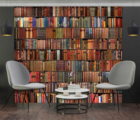 Library Wall Murals Wallpaper