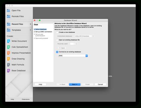 Libreoffice H2 Database