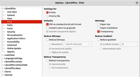 Libreoffice Print Database