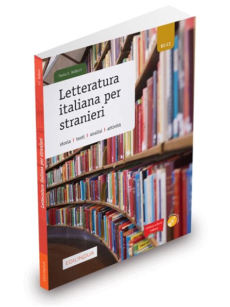 libri di letteratura italiana per stranieri