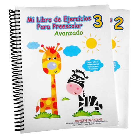 libro de actividades de preescolar pdf