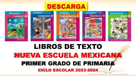 libro de primaria 2023