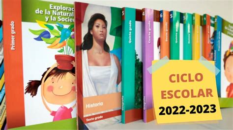 libros de texto gratuitos primaria 2022 2023