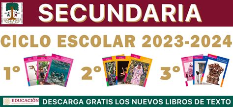 libros de texto sep 2023 2024 secundaria 13