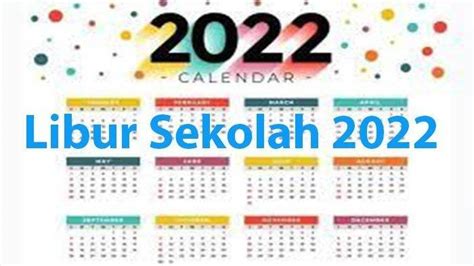 libur sekolah akhir tahun 2022