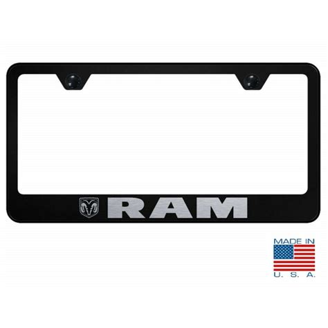 License Plate Frames For Dodge Ram