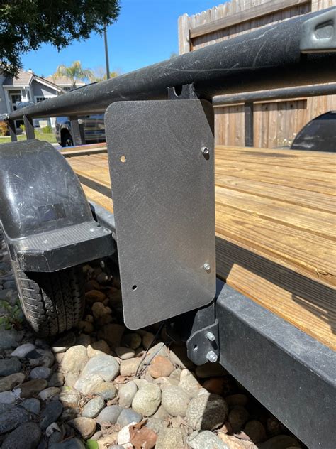 License Plate Holder For Trailer