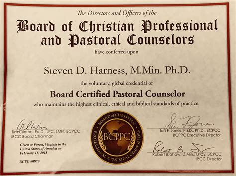 licensed christian counselor degree