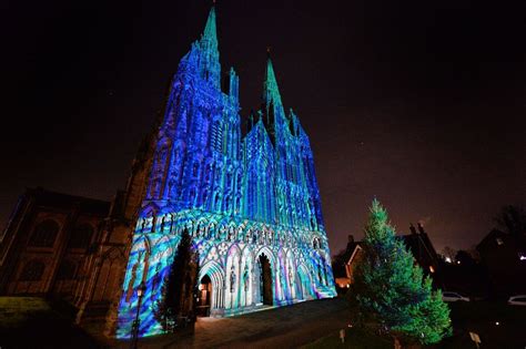 lichfield cathedral light show 2023